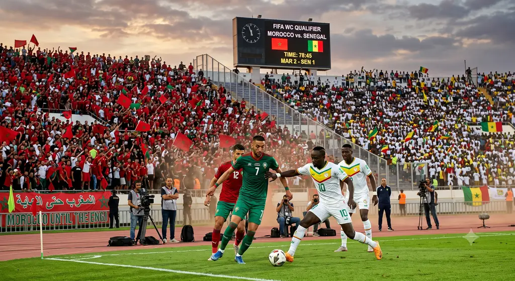 Morocco Faces Senegal (AI)