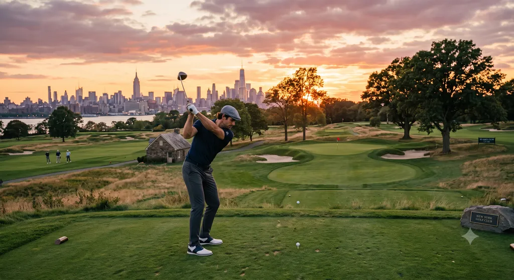 Golf game in NY (AI)